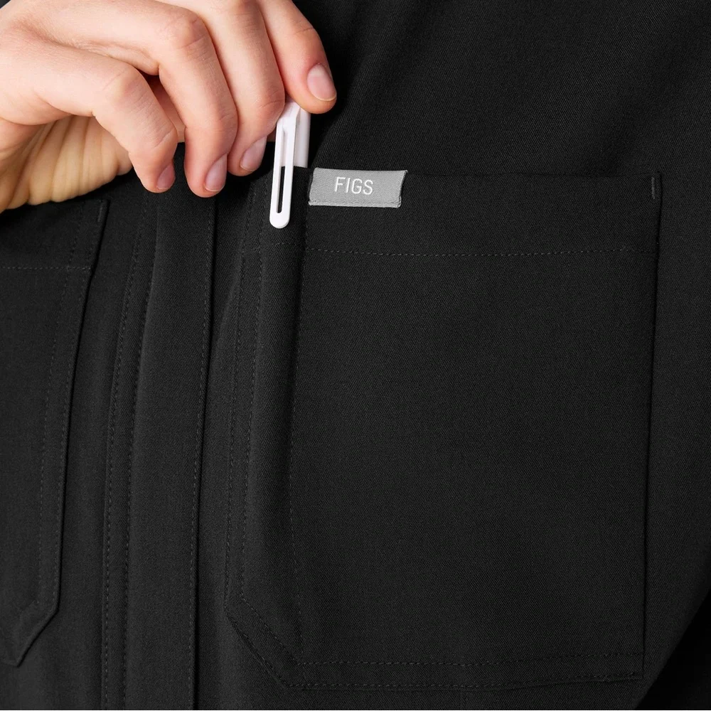 Figs Black Utility Jumpsuit (Regular) - Picture 5 of 9